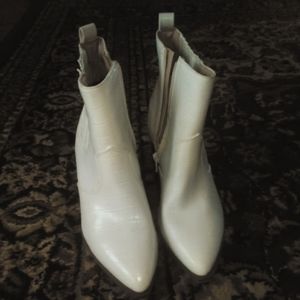 White boots